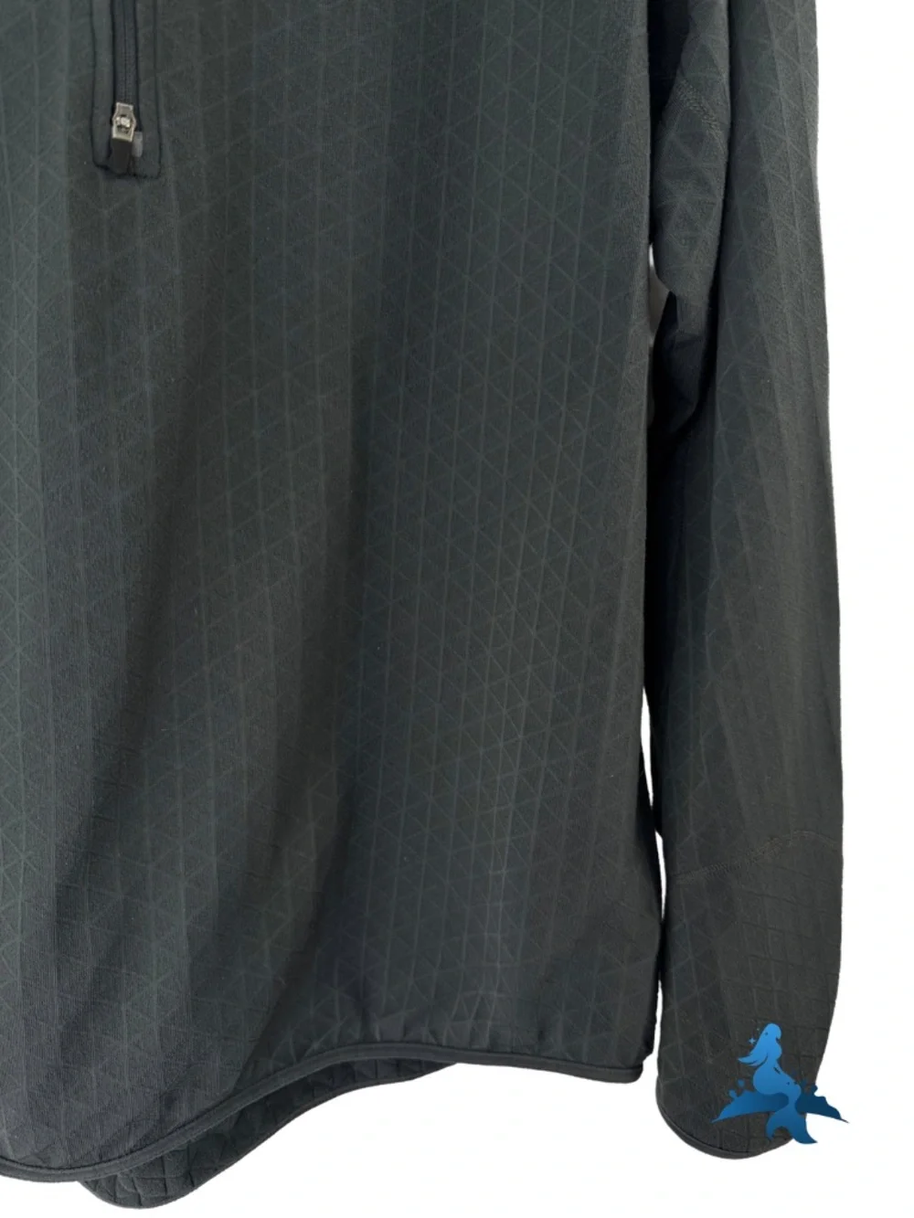 1291 NIKE Element Jacquard Half-Zip Running Top – XL – Black